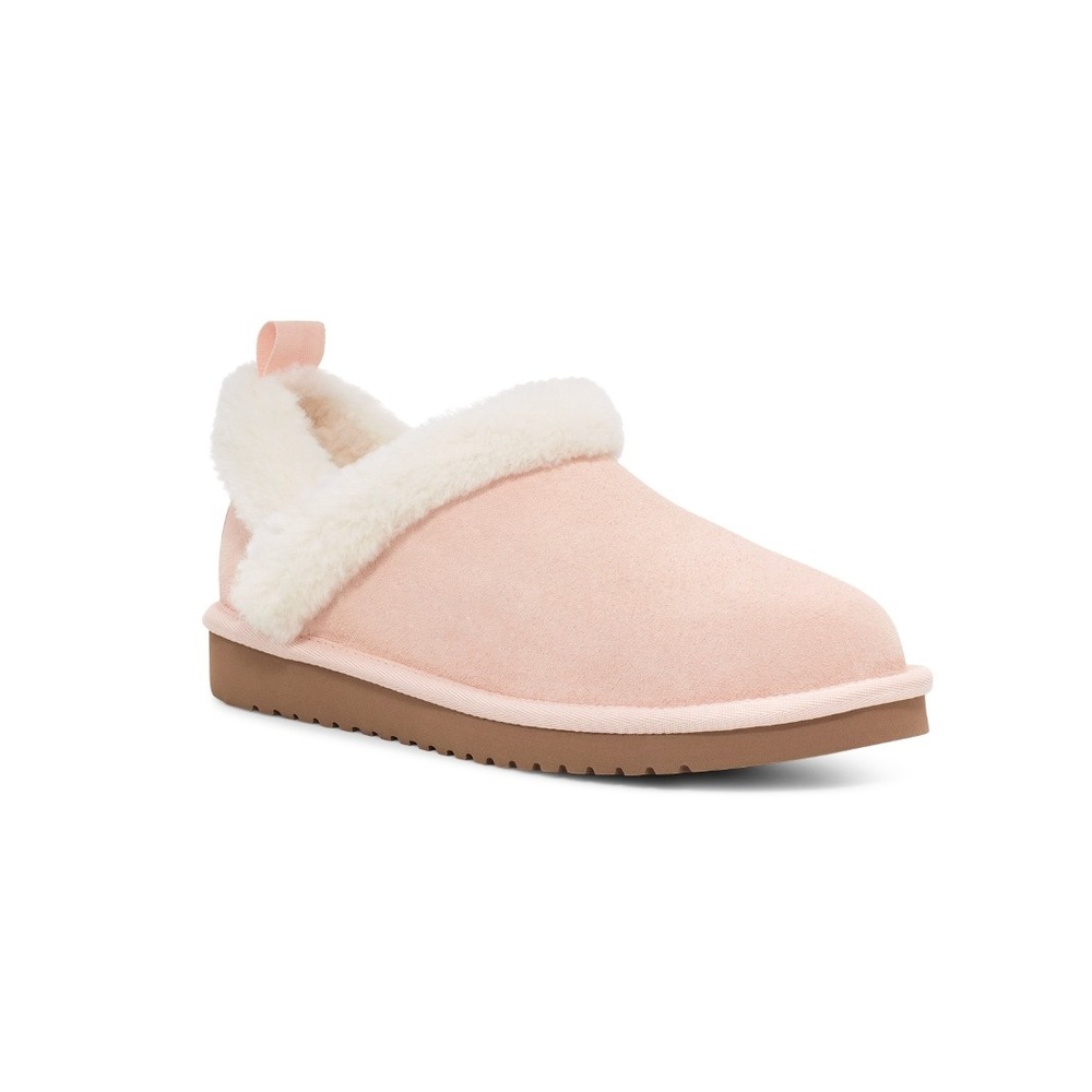 Koolaburra by UGG Advay Slip-On Suede Slippers Peony Pink Womens 11